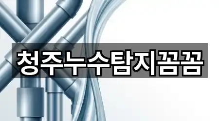 청주누수탐지꼼꼼