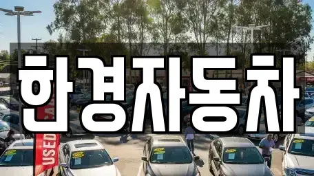 경기 과천시 별양동 중고차 전문 한경자동차