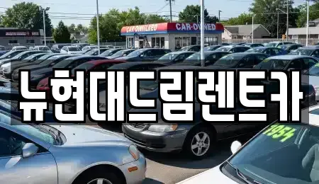 경기 부천시 오정구 대장동 렌트카 전문 뉴현대드림렌트카