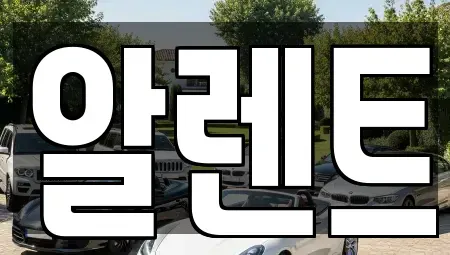 경기 안양시 동안구 관양동 렌트카 전문 알렌트