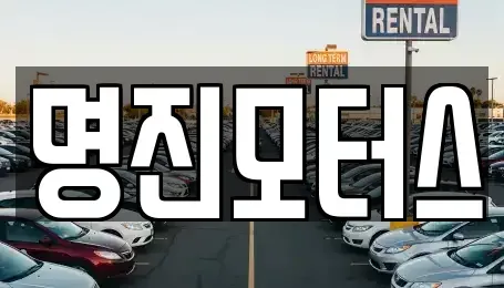 경기도 안산시 상록구 일동 중고차매매 전문 명진모터스