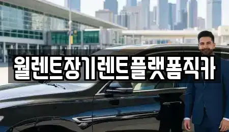 경기도 안성시 현수동 장기렌트카 전문 월렌트장기렌트플랫폼직카