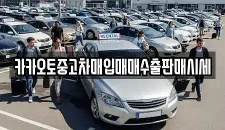 경기도 안성시 현수동 중고차매입 전문 카카오토중고차매입매매수출판매시세