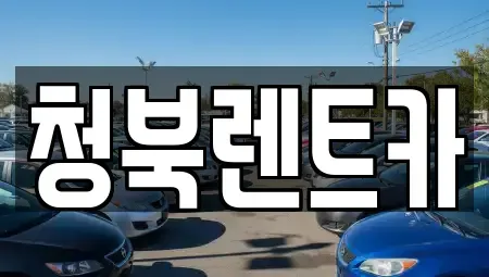 경기도 평택시 청북읍 렌트카 전문 청북렌트카