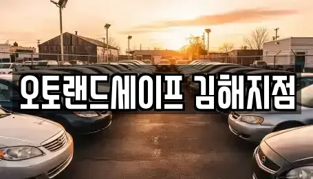 경남 김해시 삼방동 렌트카 전문 오토랜드세이프 김해지점