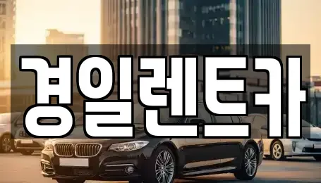 경북 포항시 북구 득량동 렌트카 전문 경일렌트카