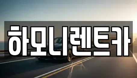 서울 강서구 장기렌트카 전문 하모니렌트카