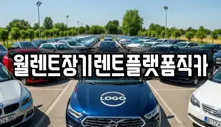 서울 도봉구 창동 장기렌트카 전문 월렌트장기렌트플랫폼직카