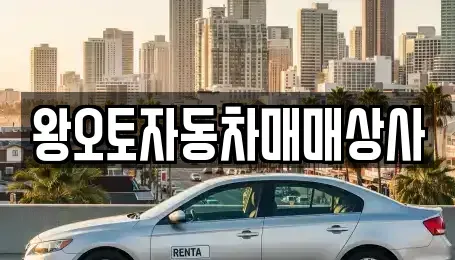 서울 도봉구 창동 중고차 전문 왕오토자동차매매상사