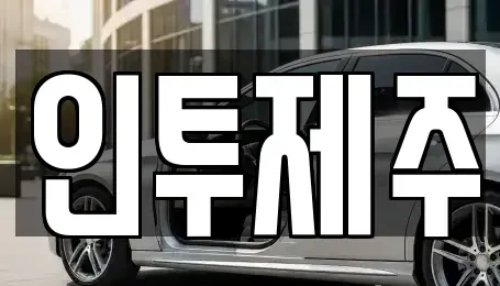 제주특별자치도 제주시 도남동 렌트카 전문 인투제주